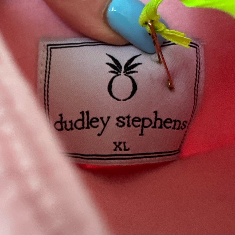 Dudley Stephens Turtleneck Palmer Puff Sleeve Terry Fleece Pink XL (14-16) NWT - Picture 5 of 9